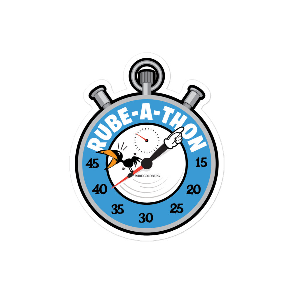 Rube Goldberg Official 2024 Rube-A-thon Sticker