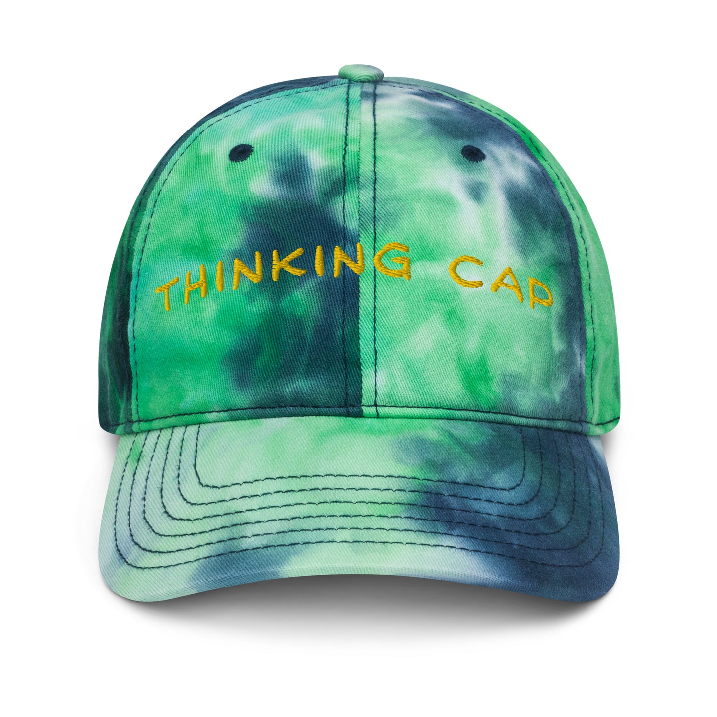 Official Rube Goldberg Adult Tie- DyeThinking Cap