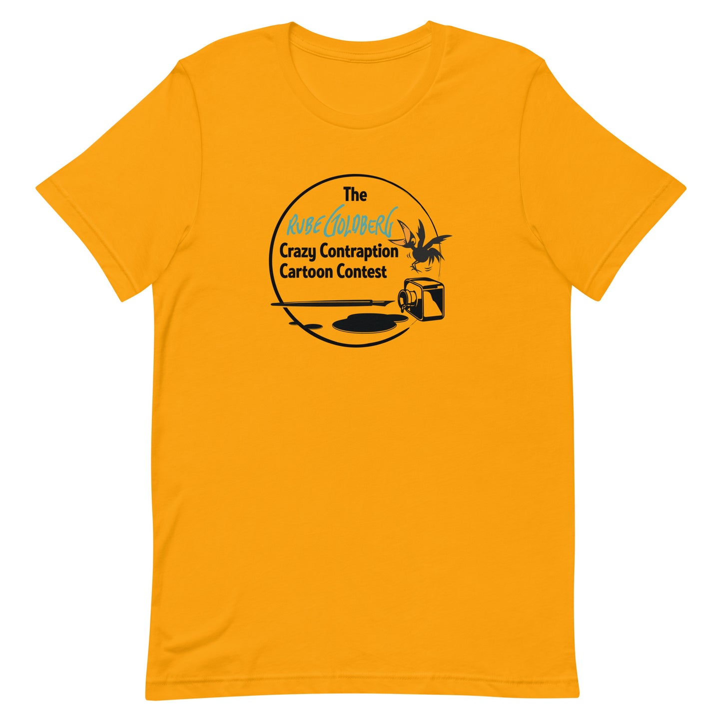 Rube Goldberg Official 2024 Cartoon Contest CUSTOMIZABLE TEE