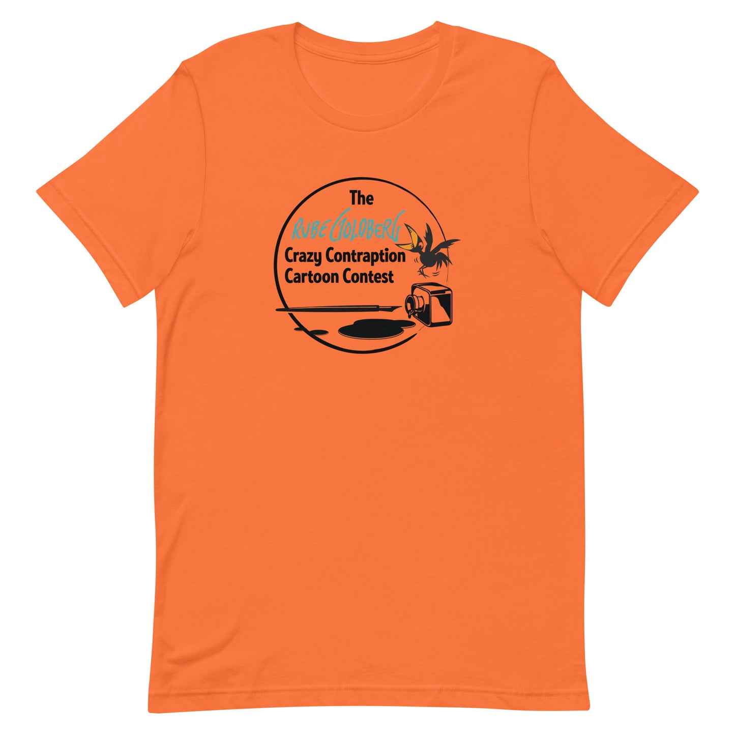 Rube Goldberg Official 2024 Cartoon Contest CUSTOMIZABLE TEE