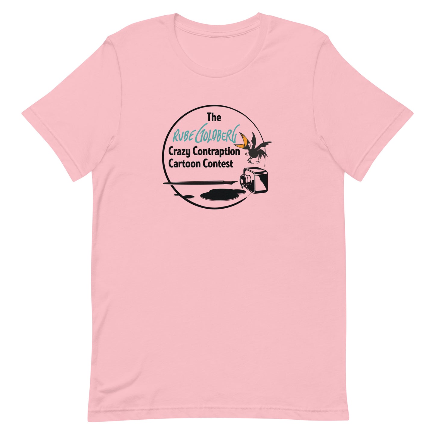 Rube Goldberg Official 2024 Cartoon Contest CUSTOMIZABLE TEE