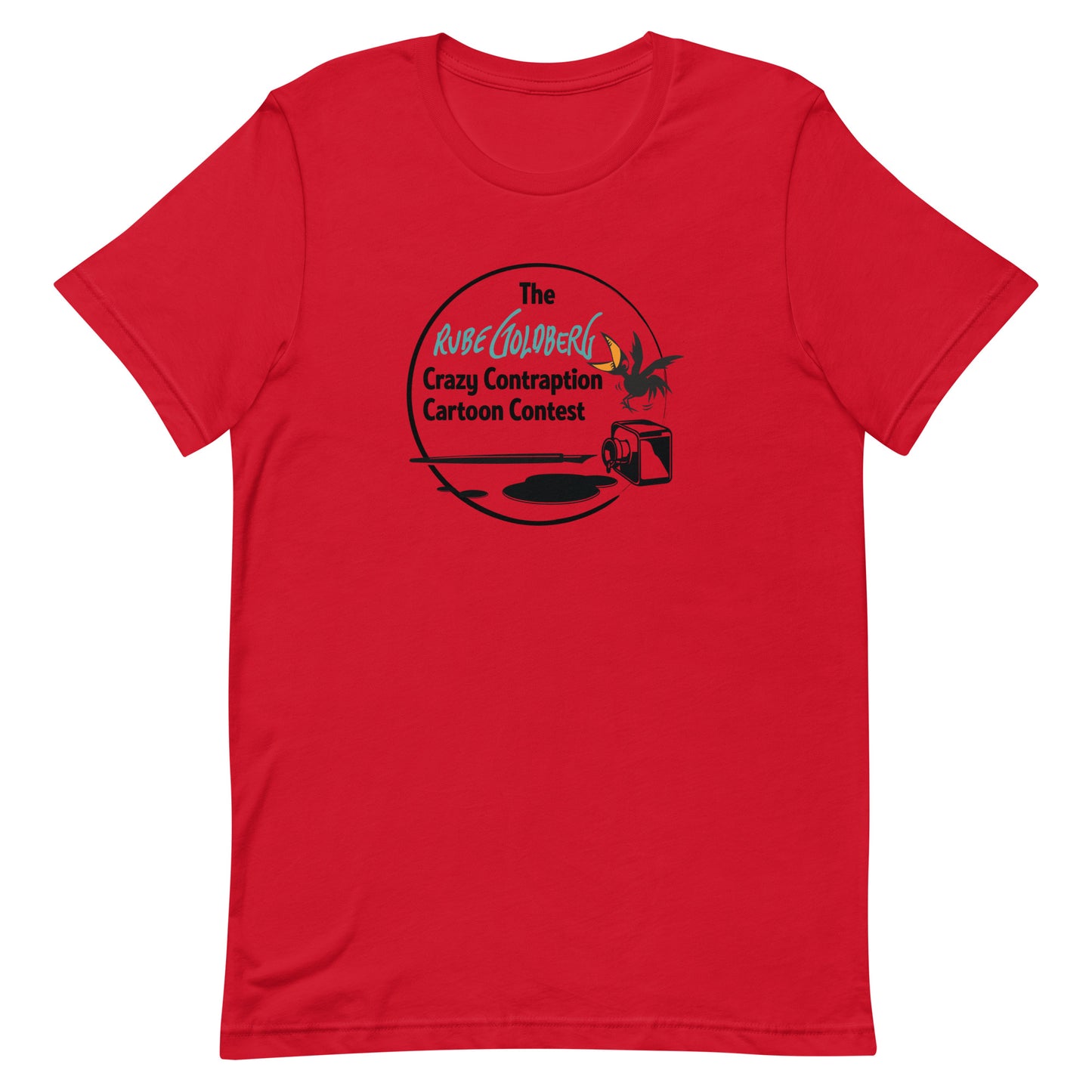 Rube Goldberg Official 2024 Cartoon Contest CUSTOMIZABLE TEE