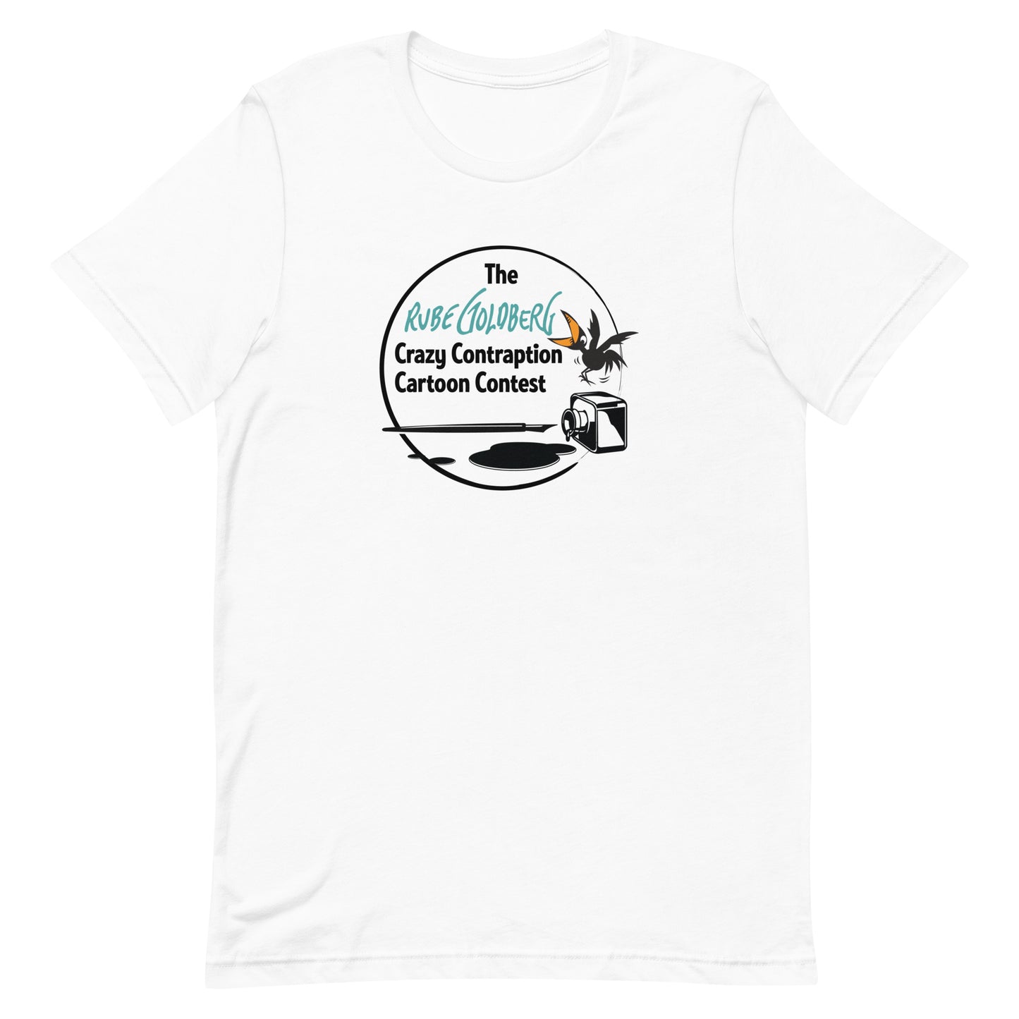 Rube Goldberg Official 2024 Cartoon Contest CUSTOMIZABLE TEE
