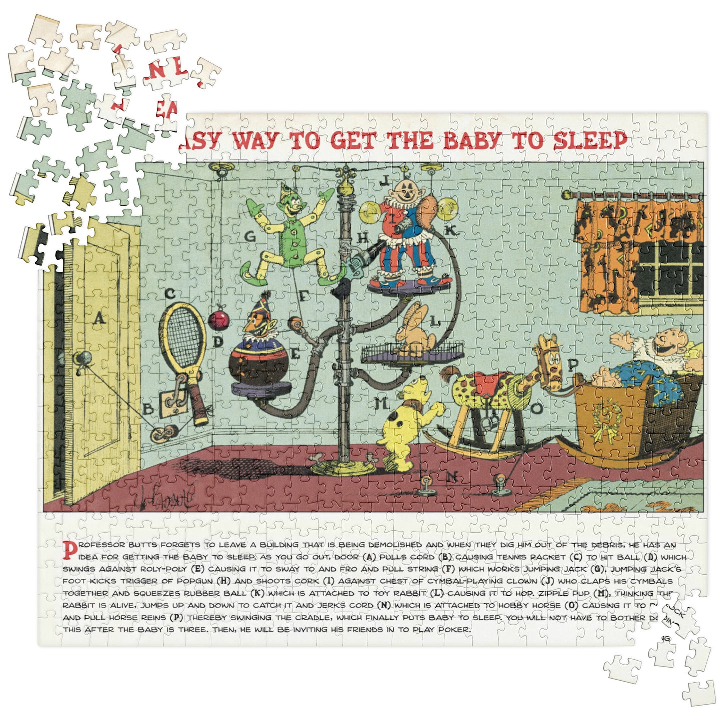 A Simple Machine to Get Baby Asleep Puzzle