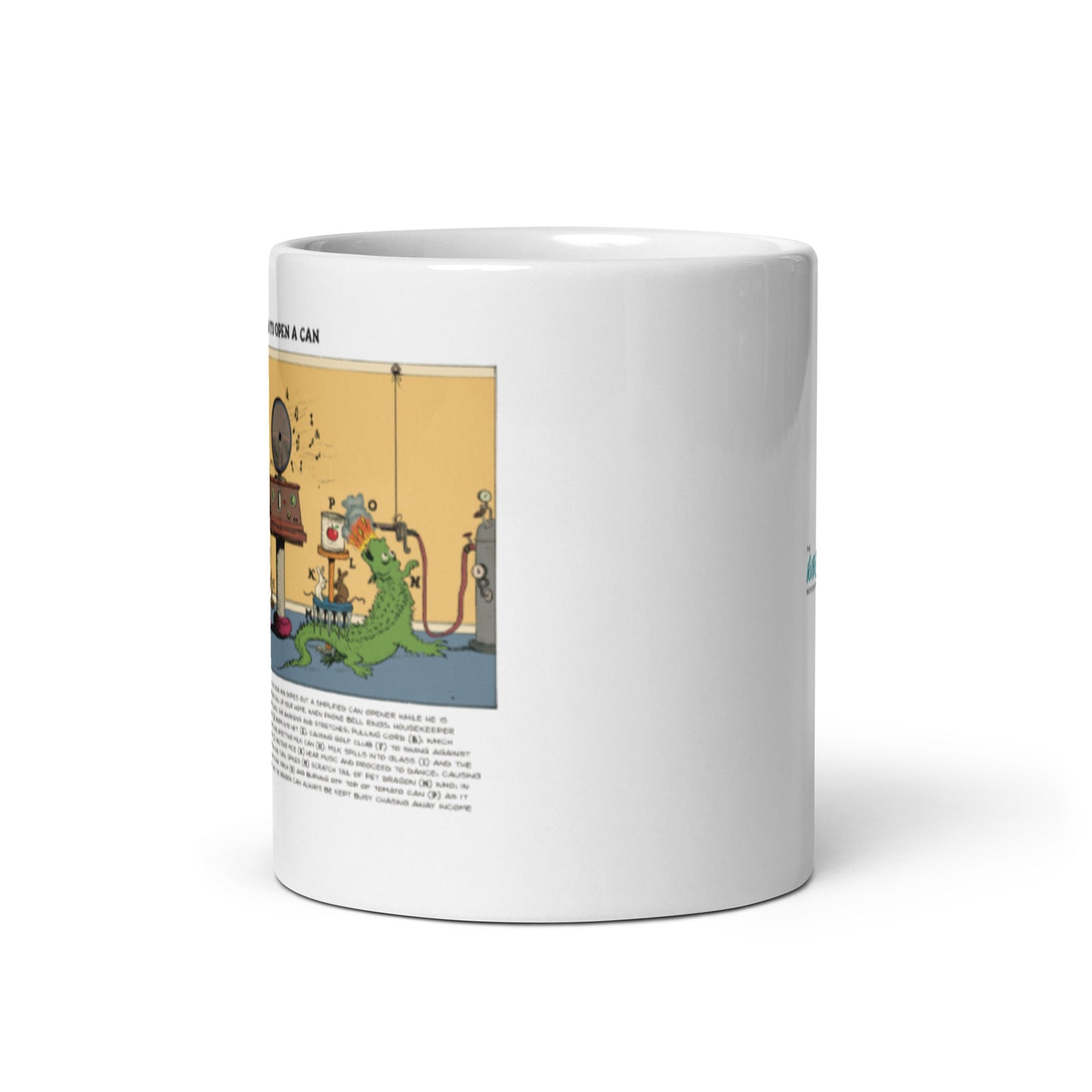 Patent Pending: Simple Can Opener Invention Mug
