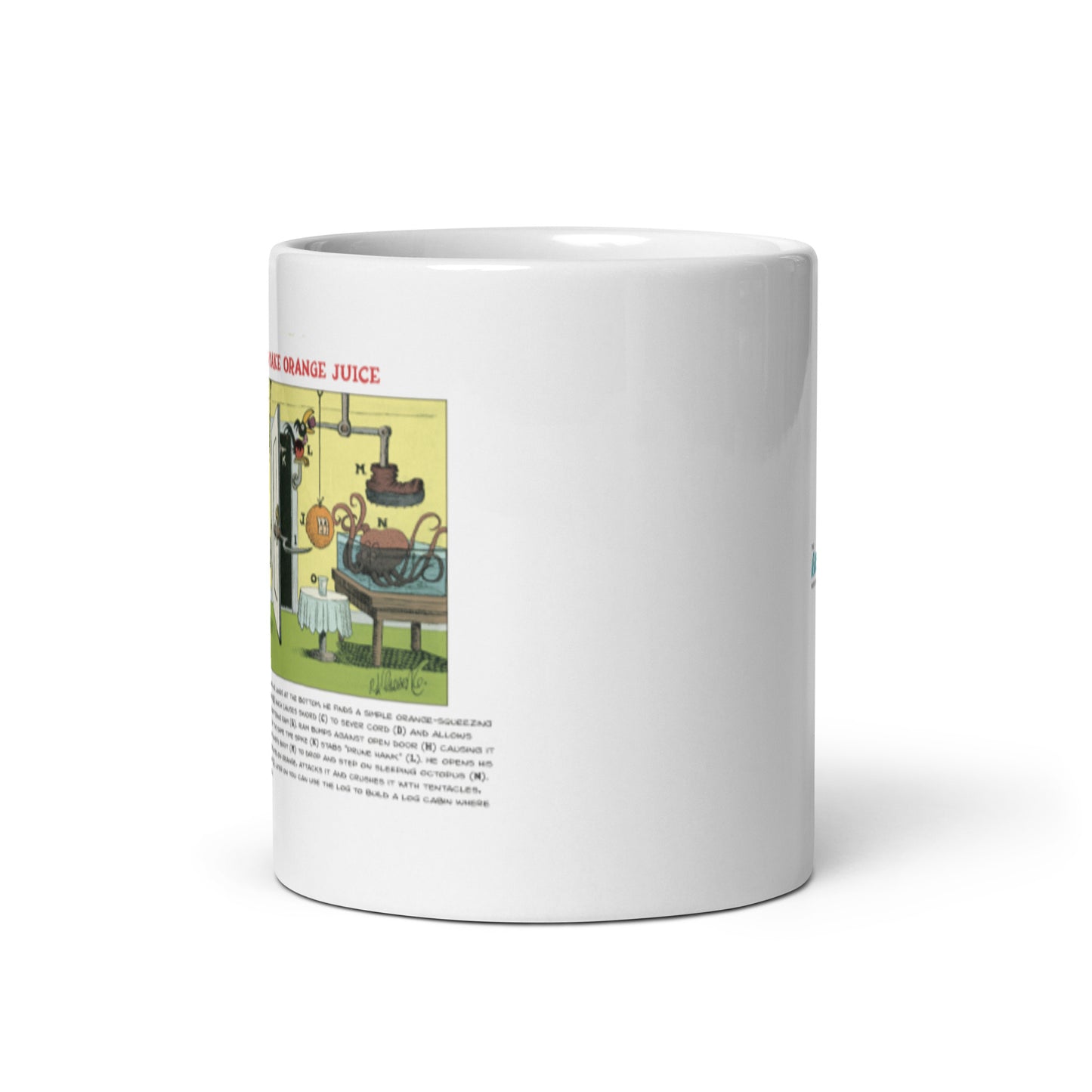 Patent Pending: Simple Orange Juice Invention Mug