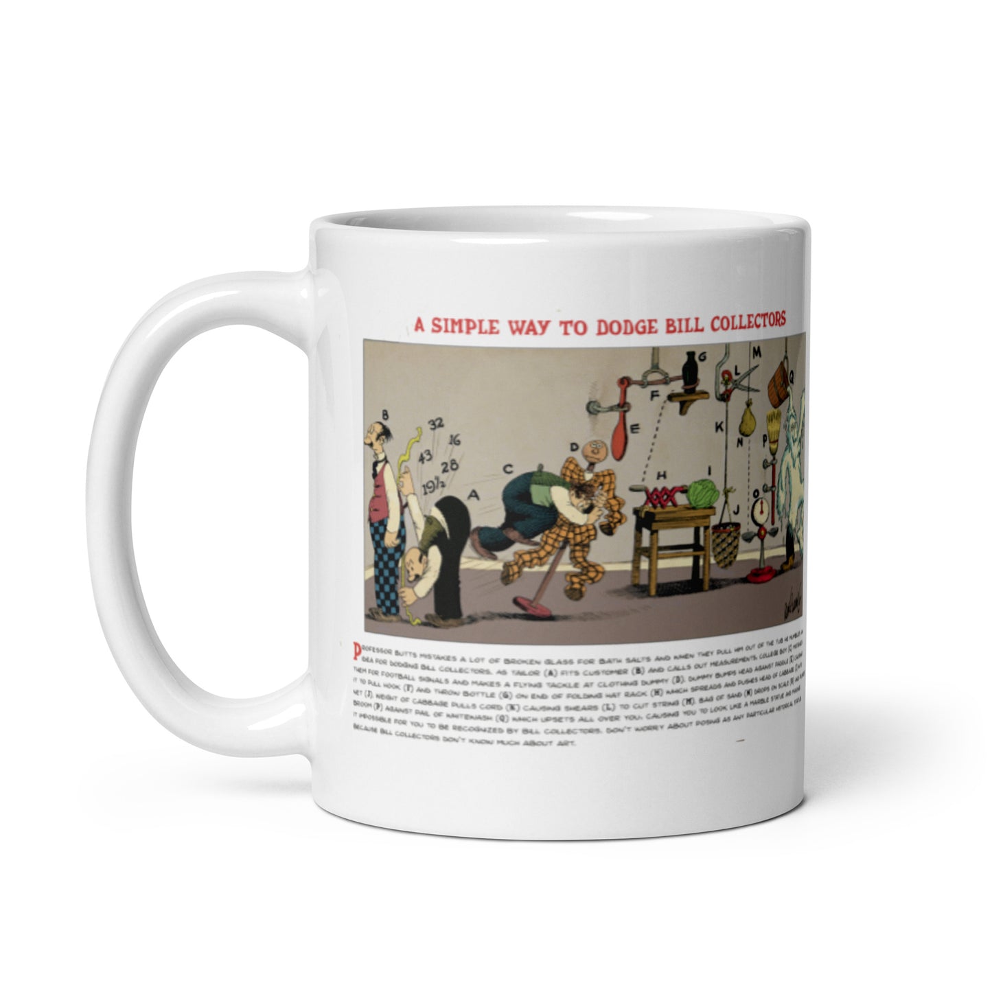 Patent Pending: Simple Way to Dodge Bills Invention Mug