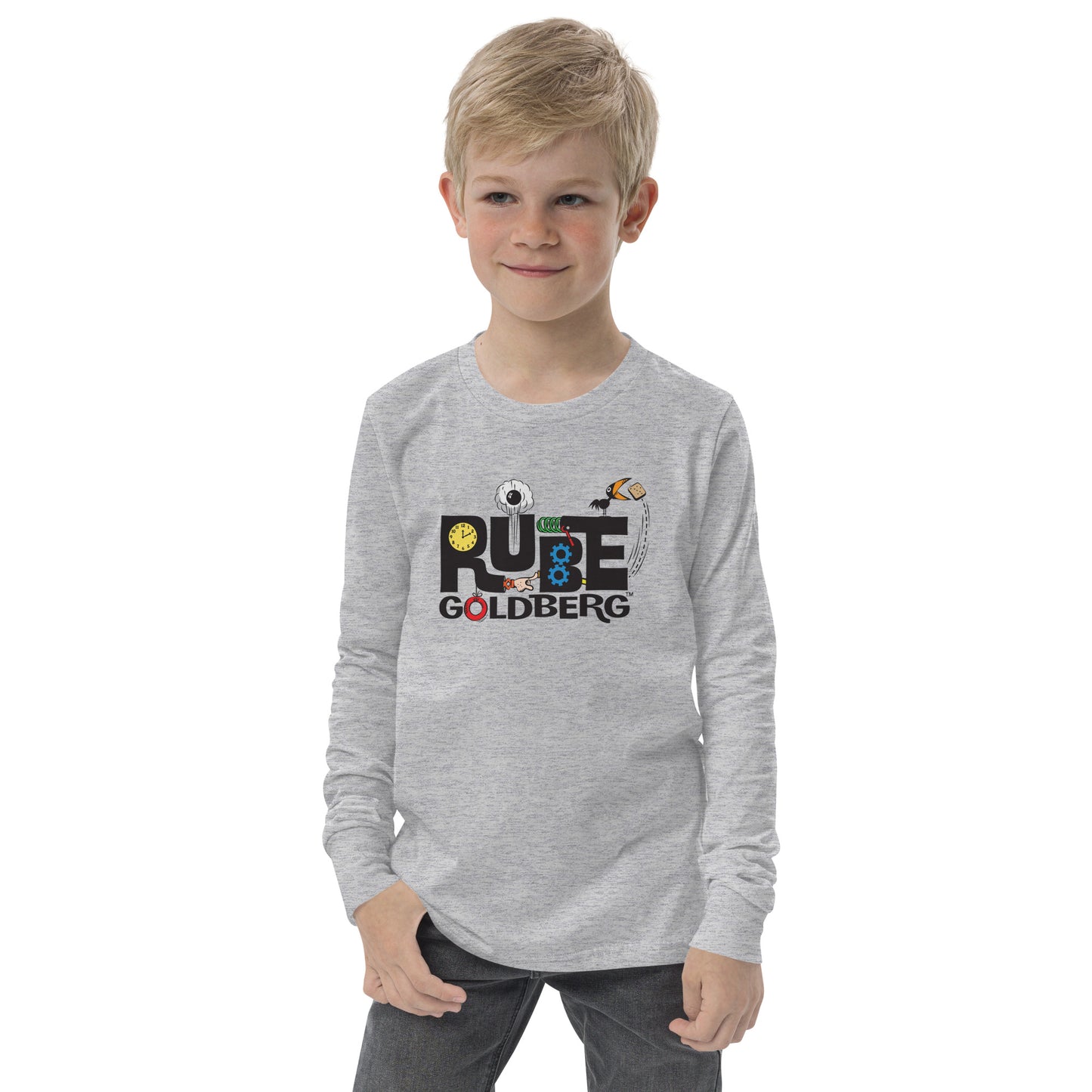 Rube Goldberg Youth Long Sleeve Tee