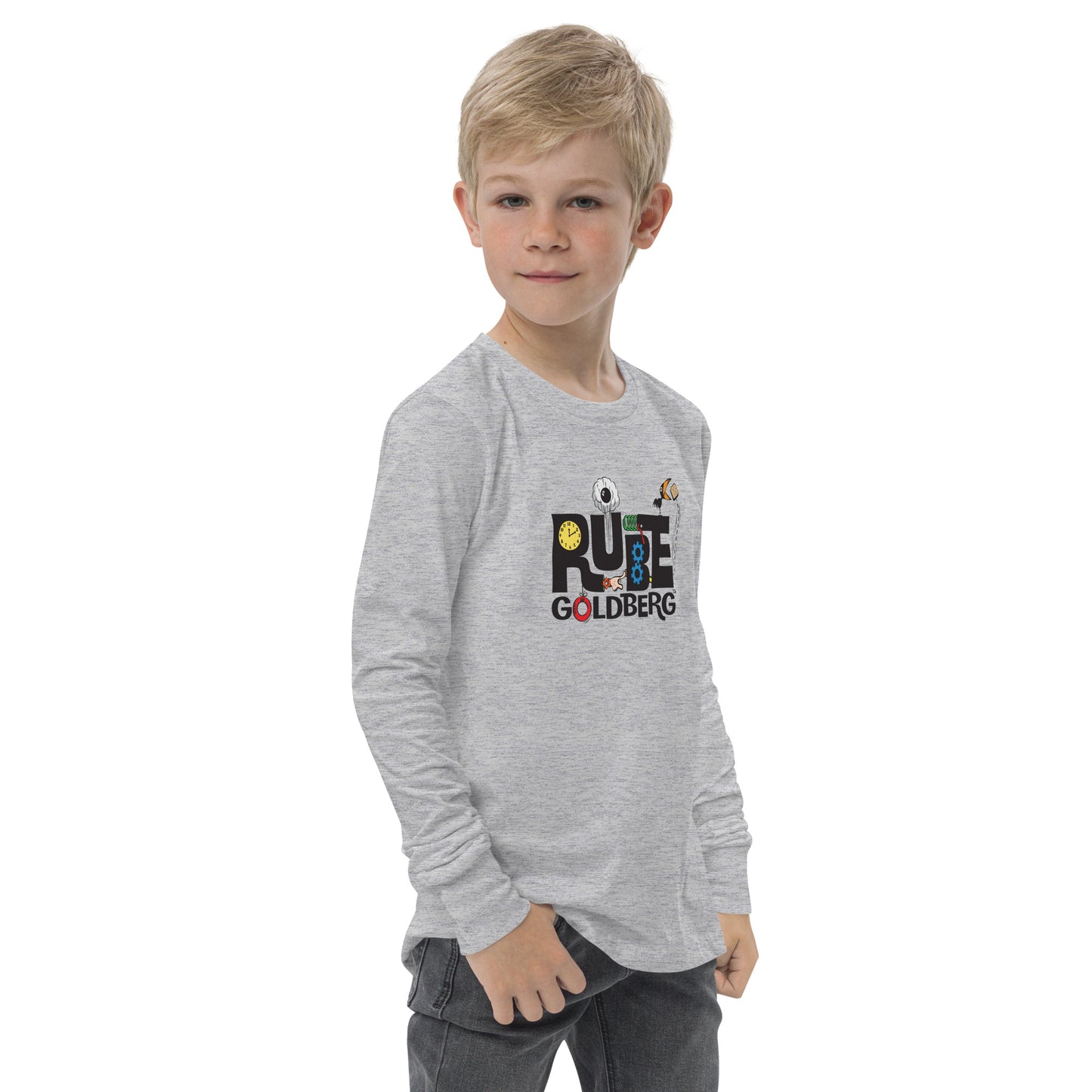 Rube Goldberg Youth Long Sleeve Tee