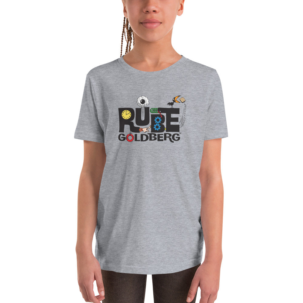 Rube Goldberg Logo Youth Tee