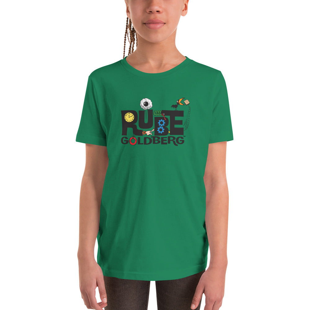 Rube Goldberg Logo Youth Tee