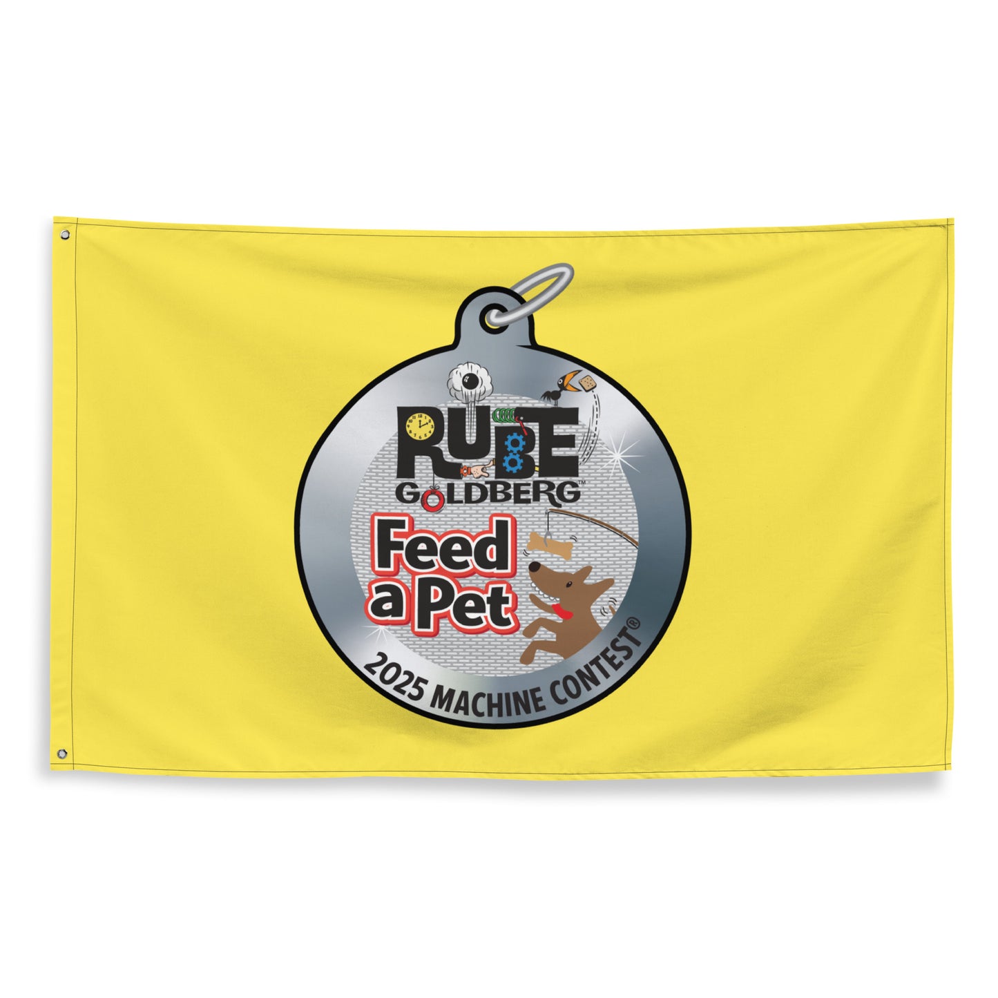 Rube Goldberg Official 2025 Machine Contest Flag