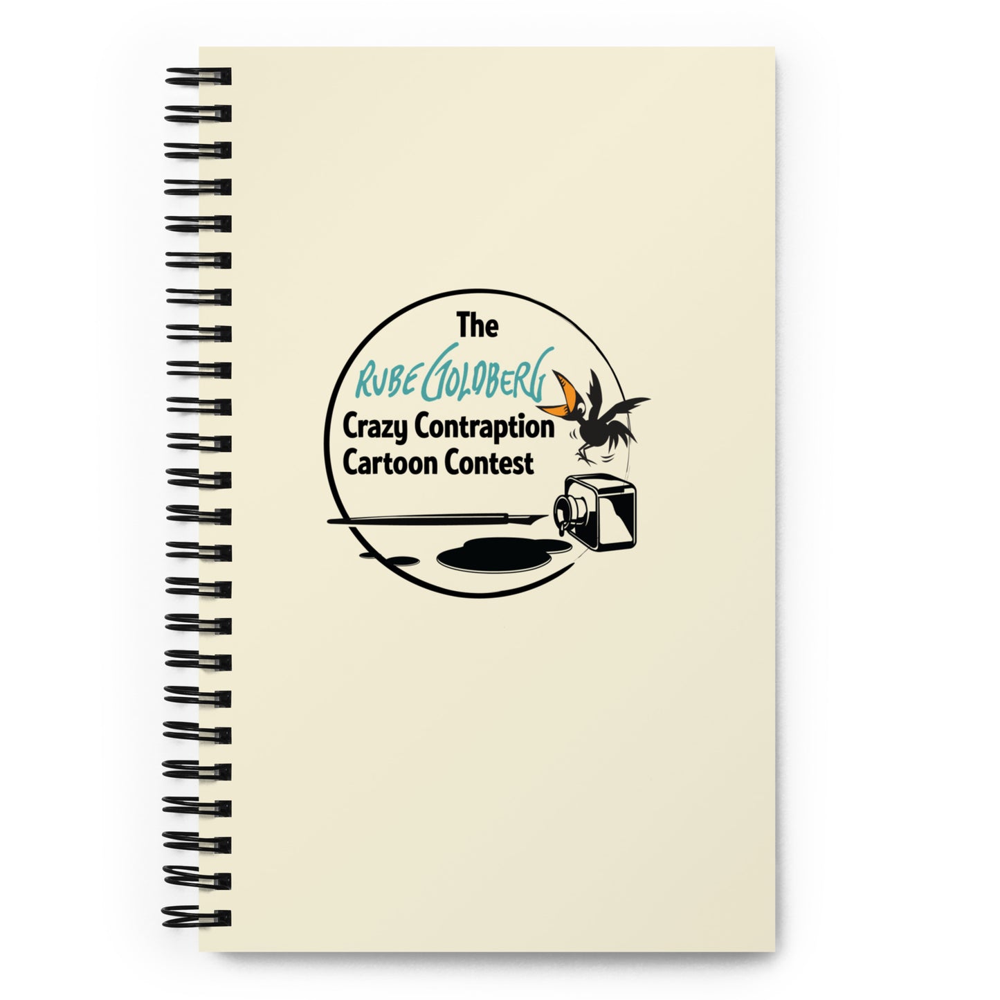 Rube Goldberg Official 2024 Cartoon Contest Notebook.