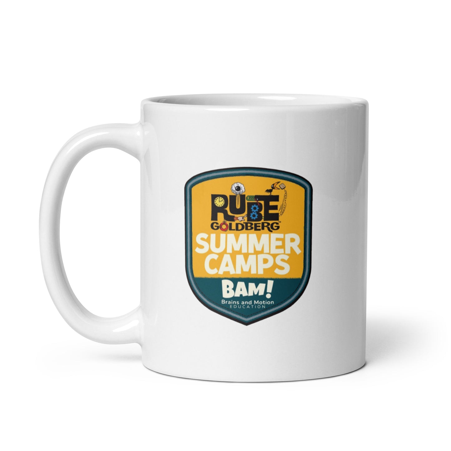 Rube Goldberg Official 2024 BAM Summer Camp Mug