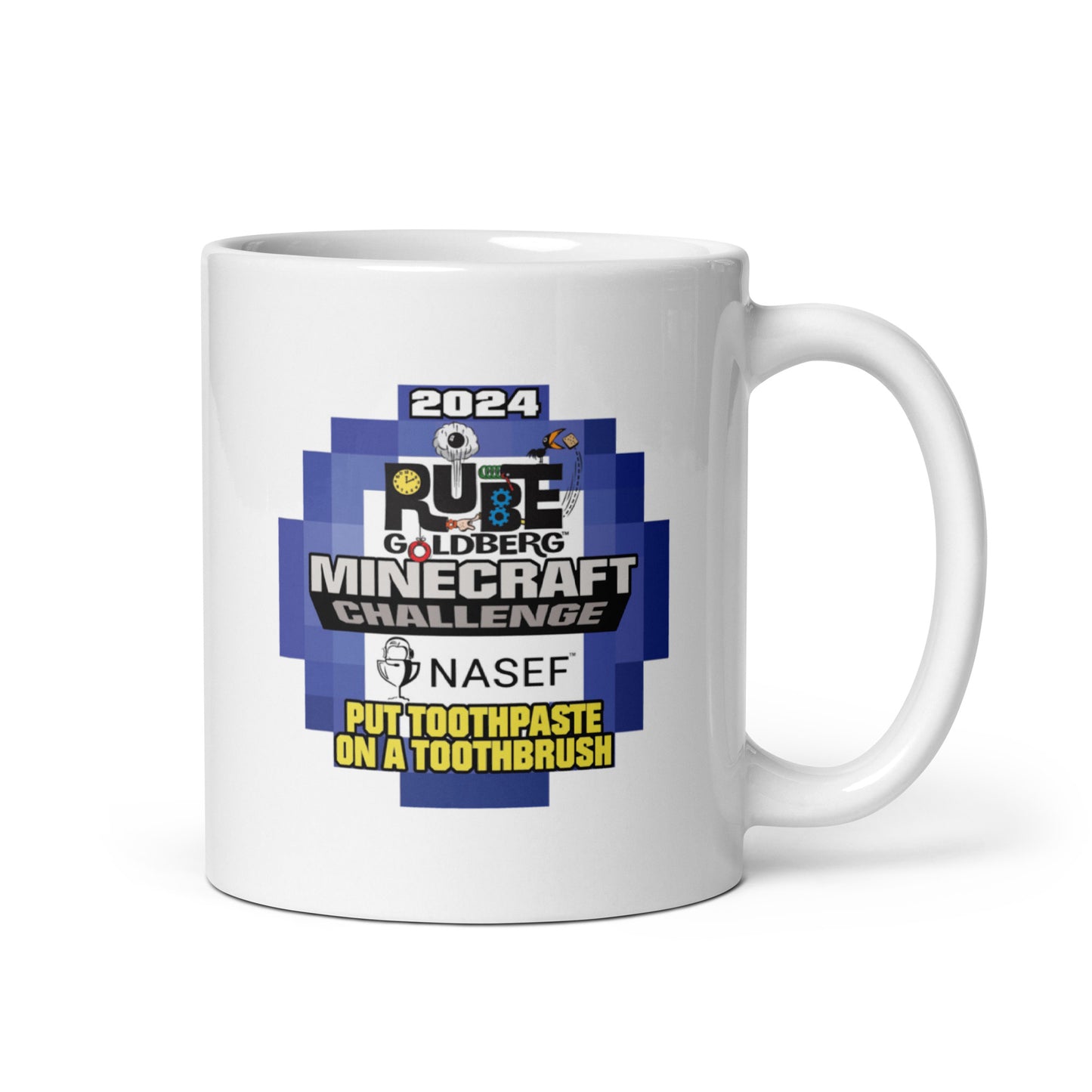 Rube Goldberg Official 2024 Minecraft Challenge Mug