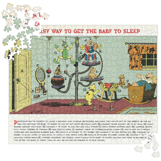 A Simple Machine to Get Baby Asleep Puzzle