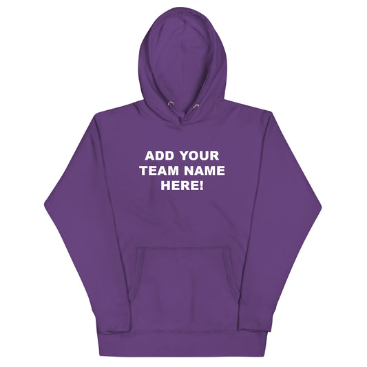 Your Name Here! Official 2023 Rube Goldberg Machine Contest Customizable Hoodie