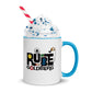 Rube Goldberg Logo Coffee Mug