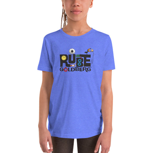 Rube Goldberg Logo Youth Tee – The Rube Goldberg Shop